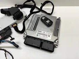 BMW 5 E60 E61 Kit centralina motore ECU e serratura 7799856