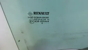 Renault Clio III aizmugurējo durvju stikls 