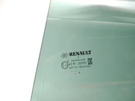 Renault Clio IV Rear door window glass 