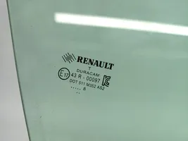 Renault Clio IV Etuoven ikkunalasi, neliovinen malli 