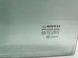 Renault Megane II aizmugurējo durvju stikls 