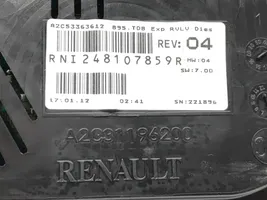 Renault Megane III Velocímetro (tablero de instrumentos) 