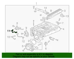 Chevrolet Camaro Vakuumo vamzdelis (-ai)/ žarna (-os) 12667005