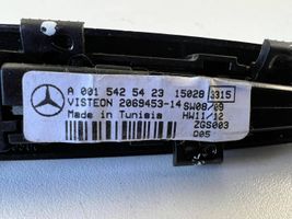 Mercedes-Benz C W205 Pysäköintitutkan anturin näyttö (PDC) A0015425423