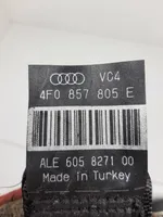 Audi A6 S6 C6 4F Cintura di sicurezza posteriore 4F0857805E