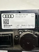 Audi A4 S4 B8 8K Gaisa kondicioniera / klimata kontroles / salona apsildes vadības bloks (salonā) 8T2820043AF