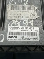 Audi A6 S6 C6 4F Moottorin ohjainlaite/moduuli 4F0907401A