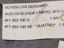 Audi A6 S6 C6 4F Boîte à gants garniture de tableau de bord 4F1853190AB