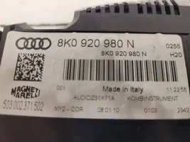 Audi A4 S4 B8 8K Spidometras (prietaisų skydelis) 8K0920980N