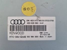 Audi A8 S8 D3 4E Antennin ohjainlaite 4E0910563B