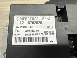 Mercedes-Benz GL X164 Module de commande de siège A2118702026