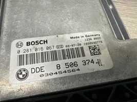 BMW 3 E90 E91 Sterownik / Moduł ECU 8506374