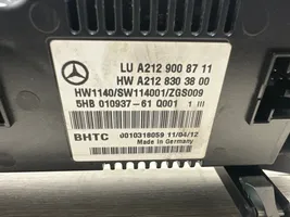 Mercedes-Benz E C207 W207 Centralina del climatizzatore A2128303800