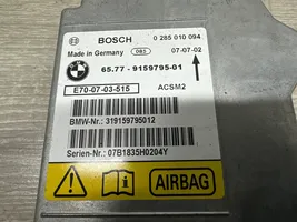 BMW X5 E70 Sterownik / Moduł Airbag 9159795