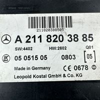 Mercedes-Benz E W211 Keyless (KESSY) go control unit/module A2118203885