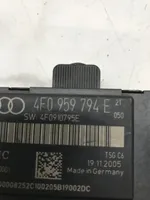 Audi A6 S6 C6 4F Unité de commande module de porte 4F0959794E