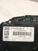 Audi A5 8T 8F Compteur de vitesse tableau de bord 8T0920983B