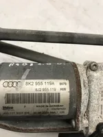 Audi A4 S4 B8 8K Front wiper linkage and motor 8K2955119A
