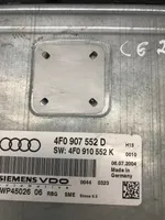 Audi A6 S6 C6 4F Variklio valdymo blokas 4F0907552D