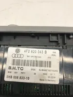 Audi A6 S6 C6 4F Oro kondicionieriaus/ klimato/ pečiuko valdymo blokas (salone) 4F2820043B