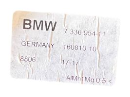 BMW 5 G30 G31 Rivestimento modanatura del vetro della portiera anteriore 7336954