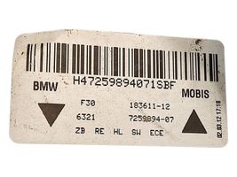 BMW 3 F30 F35 F31 Galinis žibintas kėbule 7259894