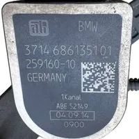 BMW 4 F36 Gran coupe Galinės pakabos aukščio daviklis 37146861351