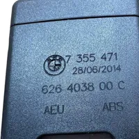 BMW 3 F30 F35 F31 Boucle de ceinture de sécurité arrière 7355471