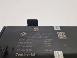 BMW 5 G30 G31 Sterownik / Moduł elektrycznej klapy tylnej / bagażnika 7491951