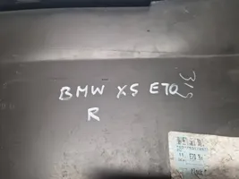 BMW X5 E70 Rivestimento del pannello parte angolare del paraurti posteriore 7158440
