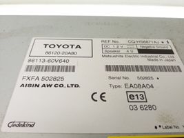 Toyota Avensis T270 Radija/ CD/DVD grotuvas/ navigacija 8612020A80