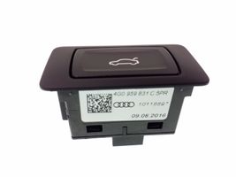 Audi Q7 4M Interrupteur d'ouverture de coffre 4G0959831C