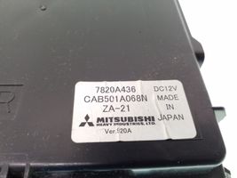 Mitsubishi Outlander Unité de contrôle climatisation / chauffage 7820A436