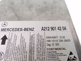 Mercedes-Benz E W212 Gaisa spilvenu vadības bloks A2129014204