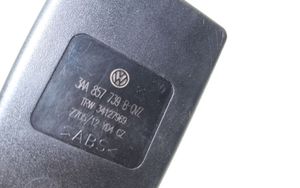 Volkswagen PASSAT B7 Middle seatbelt buckle (rear) 3AA857739B