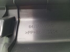 Toyota Auris E180 Tapicerka klapy tylnej / bagażnika 6479002080