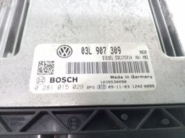 Volkswagen PASSAT CC Moottorin ohjainlaite/moduuli 03L907309