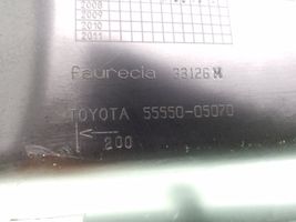 Toyota Avensis T250 Sportellino/coperchio vano portaoggetti 55550C5070