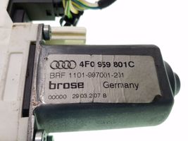 Audi A6 S6 C6 4F Moteur de lève-vitre de porte arrière 4F0959801C