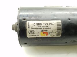 Mercedes-Benz A W169 Starter motor 0986021260