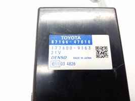 Toyota Prius (XW30) Kitas daviklis 8716647010