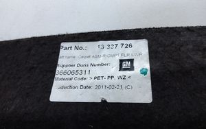 Opel Astra J Trunk/boot mat liner 13337726