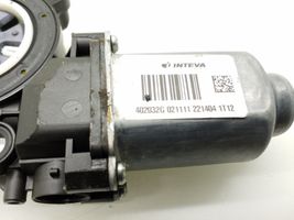 Nissan Qashqai Motorino alzacristalli della portiera anteriore 402032G