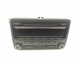 Volkswagen Tiguan Unidad delantera de radio/CD/DVD/GPS 5M0035186K