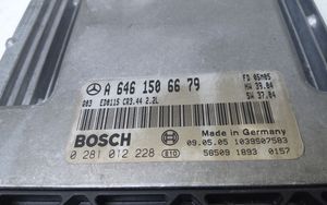 Mercedes-Benz C W203 Sterownik / Moduł ECU A6461506679