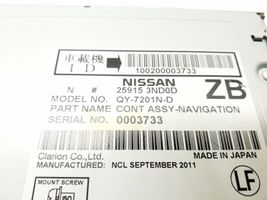 Nissan Leaf I (ZE0) Panel / Radioodtwarzacz CD/DVD/GPS 259153ND0D