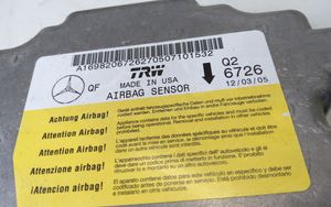 Mercedes-Benz B W245 Oro pagalvių valdymo blokas A16982067262