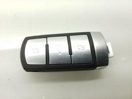 Volkswagen PASSAT B6 Užvedimo raktas (raktelis)/ kortelė 