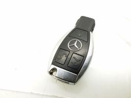 Mercedes-Benz C W204 Klucz / Karta zapłonu 