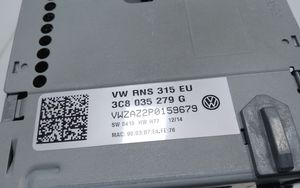 Volkswagen PASSAT B7 Unità principale autoradio/CD/DVD/GPS 3C8035279G